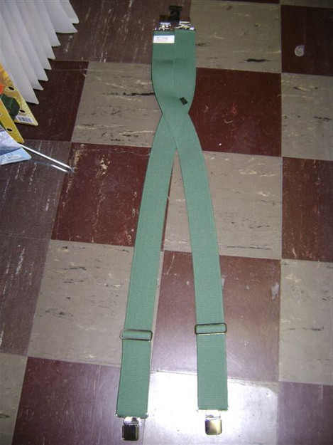 2" Suspenders with Clip End