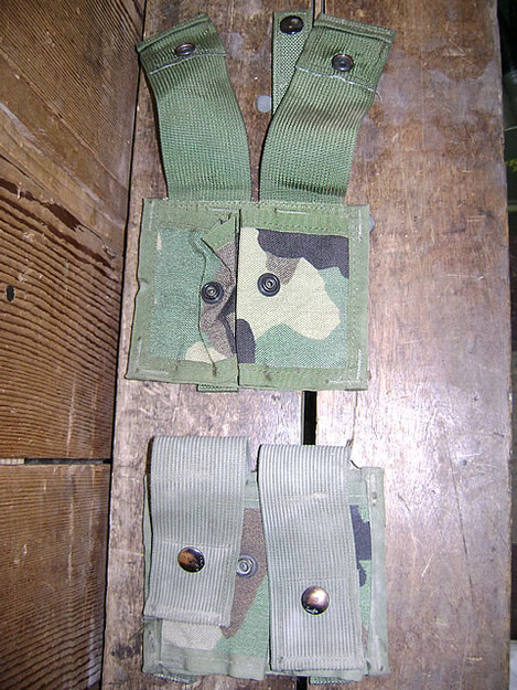U.S. Military MOLLE Grenade Pouch (double)