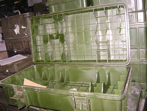 Chinese Military Shovel Box (empty)
