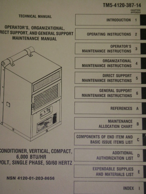 Vertical/Compact Air Conditioner Manual