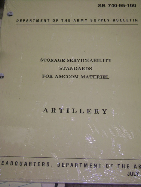 Storage Serviceability Standards for AMCCOM Material