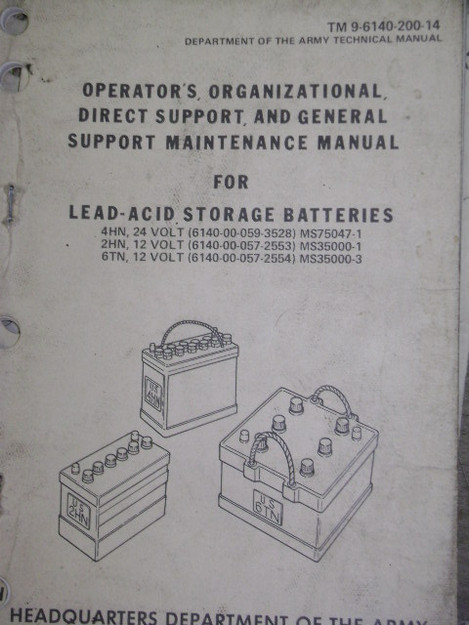 Lead-Acid Battery Storage Technical Manual