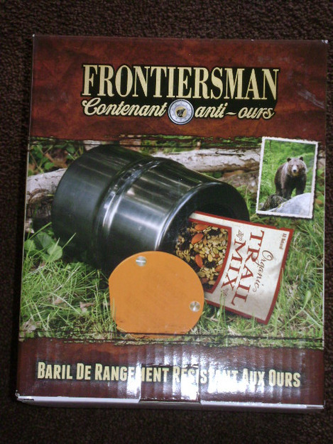 Frontiersman Bear Safe/Storage Barrel