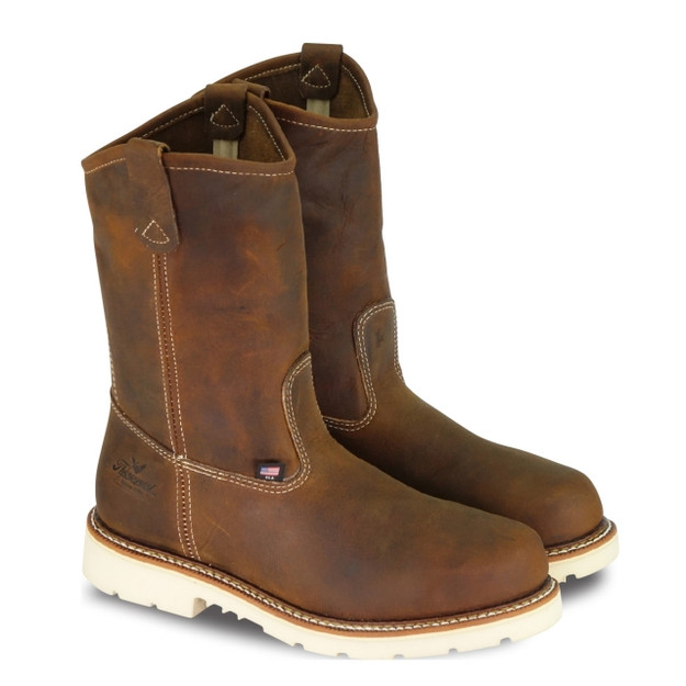 Thorogood Men’s 804-4372 American Heritage 11″ Safety Toe Wellington Boots