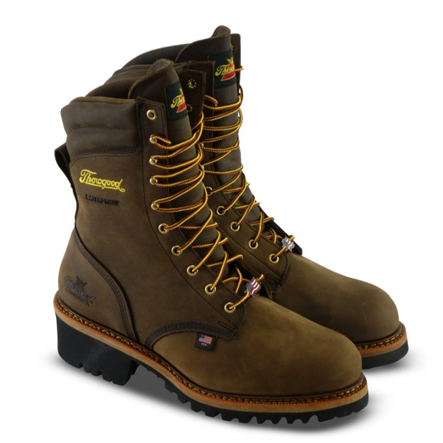 Men’s  9″ Thorogood Logger Boots (Waterproof)