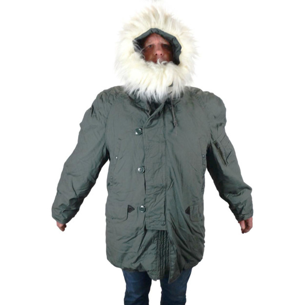 US Military N3B Parka for Extreme Cold Weather