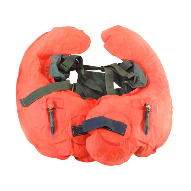 Mustang Survival Military Life Preserver (LPU-10/P) inflated