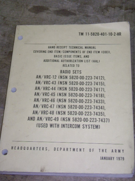Radio Sets Technical Manual