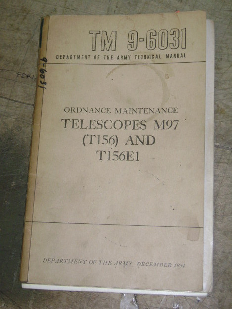 Telescopes M97 (T156) and T156E1 Manual