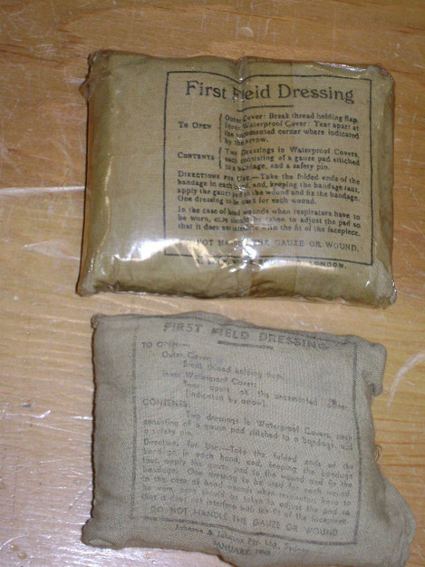 WWII British First Aid Field Dressing