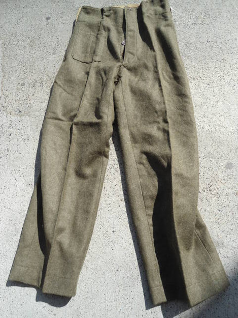 Greek Army Wool Pants