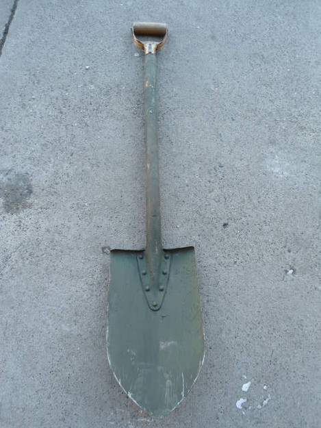 Swedish Army Spade Shovel (used)