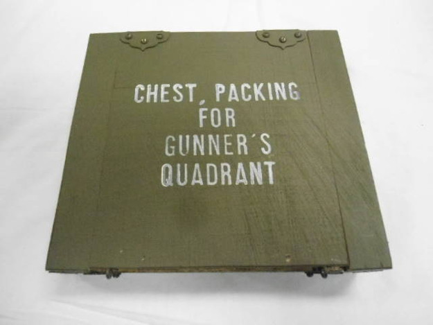 U.S. Military WWII Era Gunner’s Quadrant Box