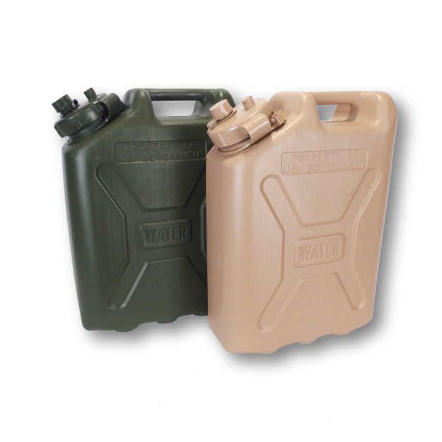 Water Jerry Can for U.S. Military - aka ‘Military Water Canister’ (MWC)